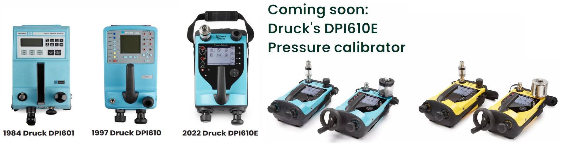 Druck DPI610E Pressure calibrator 經典壓力校正器 全新上市